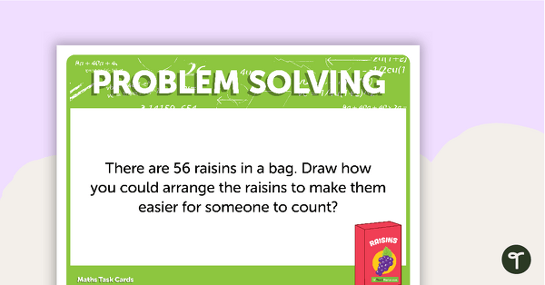 Go to Open-ended Maths Problem Solving Cards - Middle Primary teaching resource