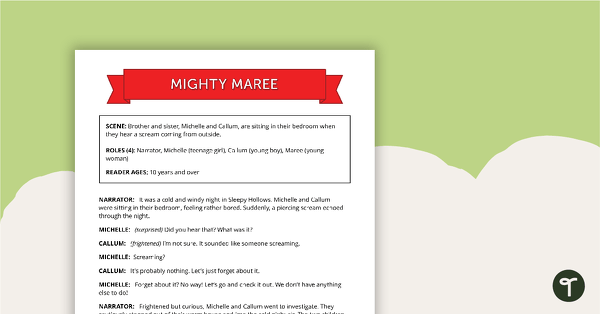 Comprehension - Mighty Maree teaching resource