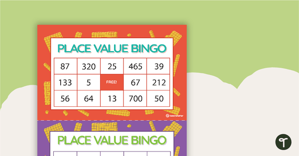Preview image for Place Value Bingo Game - Numbers 0-999 - teaching resource