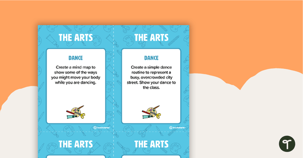 Fast Finisher The Arts Task Cards - Year 3 teaching resource