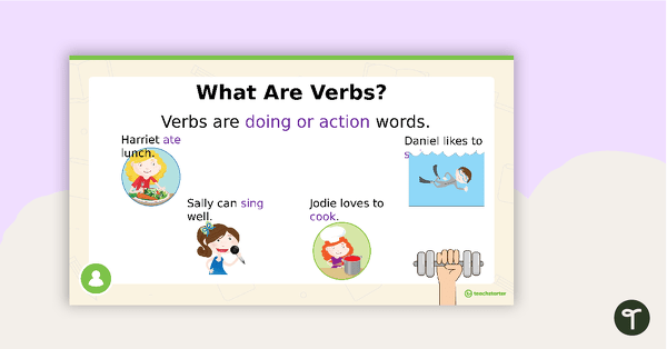 Go to Strong Verbs PowerPoint teaching resource