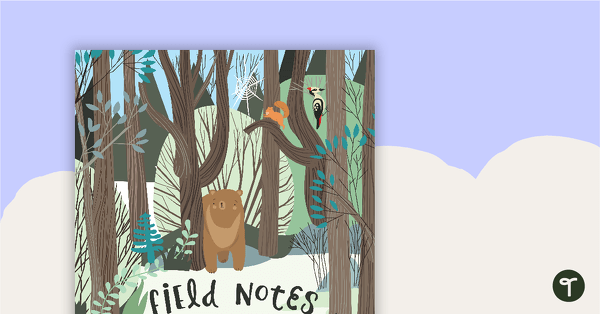 Image of Woodlands Themed Field Notes Holiday Activity Pack