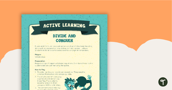 Preview image for Divide and Conquer Active Learning - teaching resource