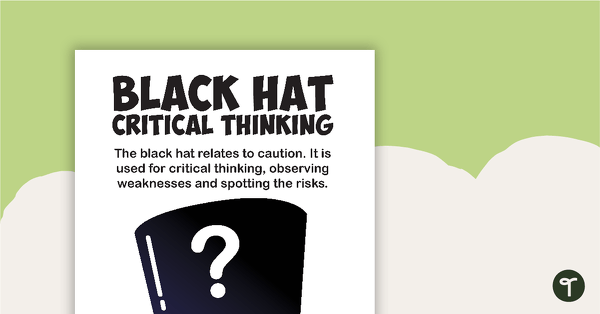 Go to Thinking Hats for Effective Group Work teaching resource
