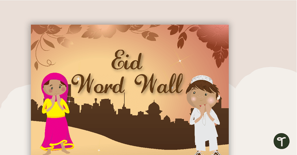 Go to Eid-al-Adha Word Wall Vocabulary teaching resource