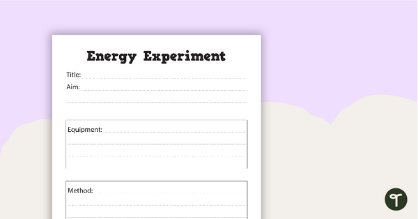 Electricity Experiment teaching resource