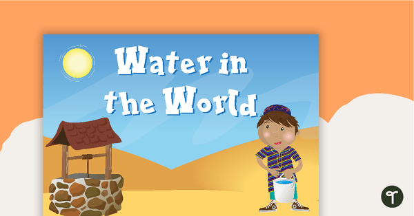 Preview image for Water in the World - Geography Word Wall Vocabulary - teaching resource