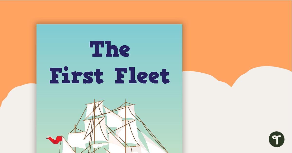 First Fleet - Title Poster teaching resource