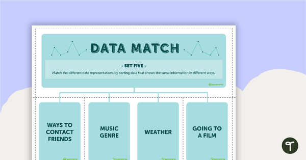 Go to Data Match-Up Cards (Set 5) teaching resource
