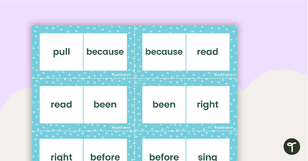 Go to Second Grade Sight Word Dominoes teaching resource
