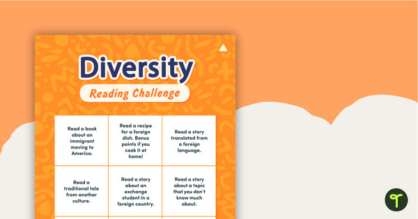 Diversity Reading Challenge teaching resource