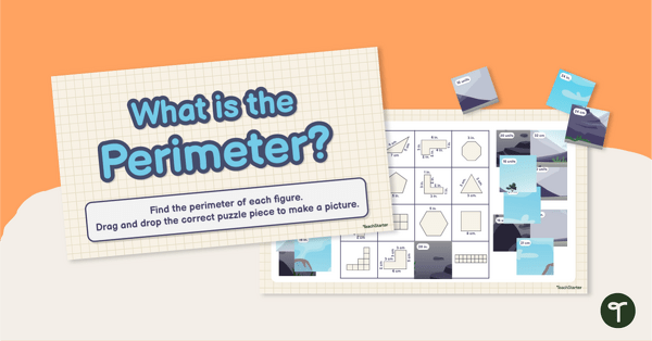 Preview image for Interactive Perimeter Puzzle - teaching resource