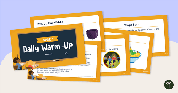 Go to Grade 1 Daily Warm-Up – PowerPoint 2 teaching resource