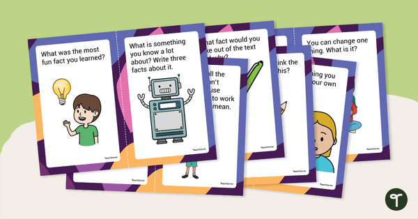 Preview image for Fun With Nonfiction Task Cards - teaching resource