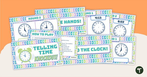 Preview image for Telling Time Knockout - teaching resource