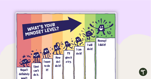 Go to What's Your Mindset Level? - Poster teaching resource