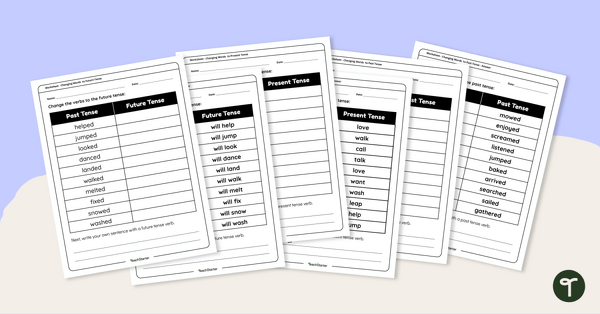 Simple Future Tense Worksheets For Grade 5 With Answers