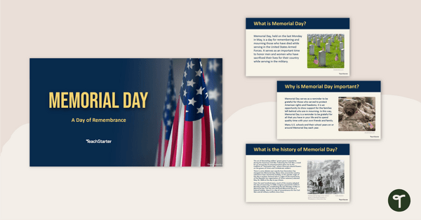 Preview image for Memorial Day Teaching Presentation - teaching resource