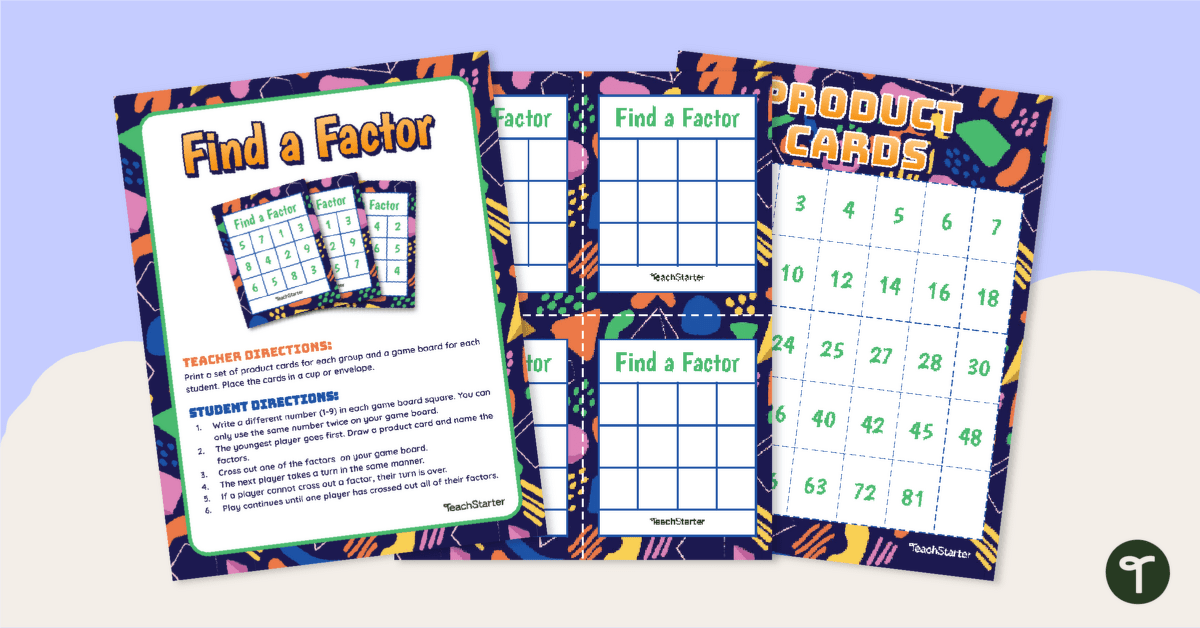Using the Factor Game Interactive