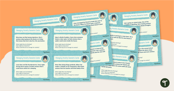 Go to Managing Anxiety Scenario Cards teaching resource