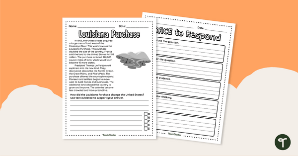 Constructed Response Writing (RACES Writing) Teaching Resources | Teach Starter