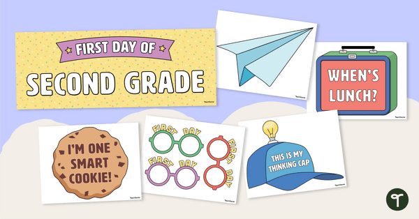 Preview image for First Day of School Photo Booth Props - teaching resource
