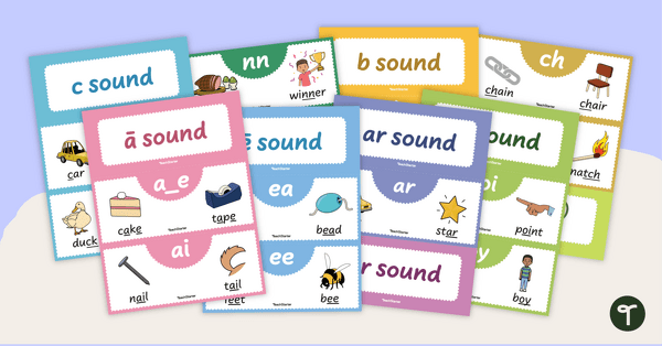 Go to Printable Sound Wall for the Classroom teaching resource