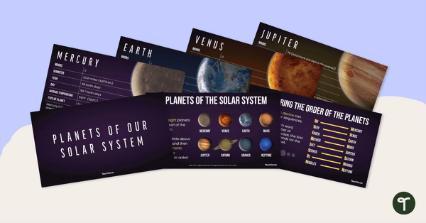 solar system brochure student projects