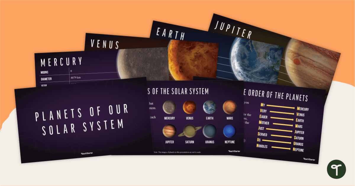 Planets of Our Solar System – Teaching Slides teaching resource
