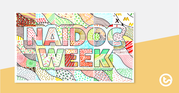 Go to NAIDOC Week Collaborative Art Activity teaching resource