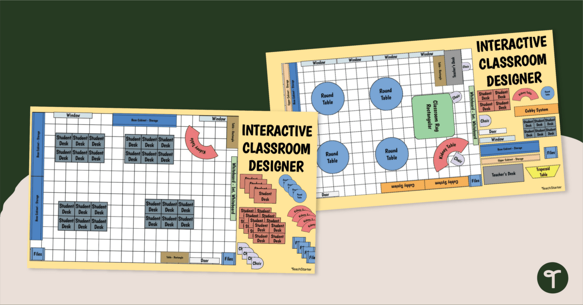 Interactive Classroom Layout Maker teaching resource