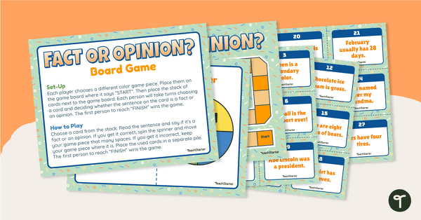 Image of Fact and Opinion Board Game
