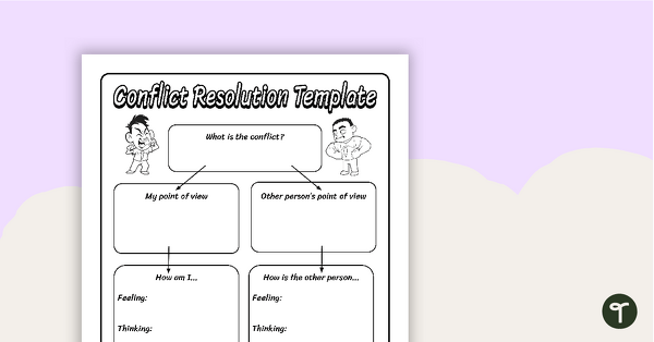 conflict resolution model for kids