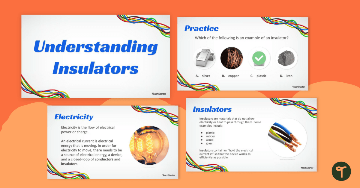 Understanding Insulators Teaching Slides teaching resource