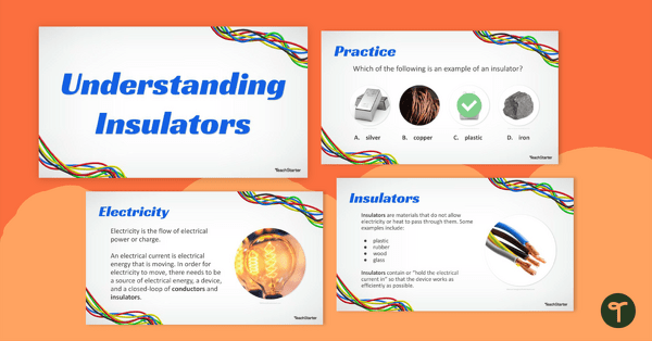 Go to Understanding Insulators Teaching Slides teaching resource