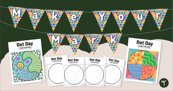 Image of International Dot Day Bulletin Board Display