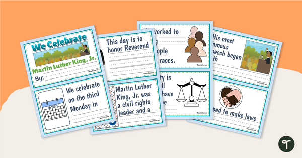 Go to Martin Luther King, Jr. Mini Book teaching resource