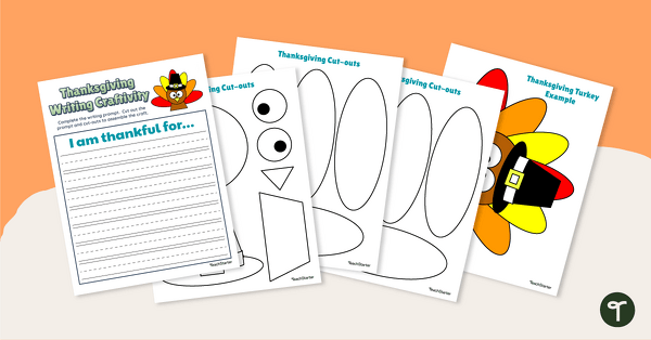 Go to Thanksgiving Writing Craftivity teaching resource