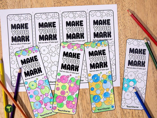 Make Your Mark International Dot Day Mindfulness Bookmarks Teach 