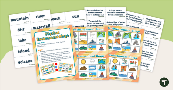 Go to Our Physical Environment Bingo teaching resource