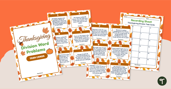 Thanksgiving Bookmarks | Teach Starter