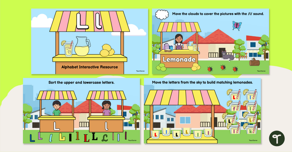 Go to Alphabet Interactive - Letter L teaching resource