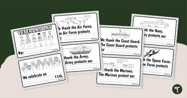 Image of Veterans Day Printable Book