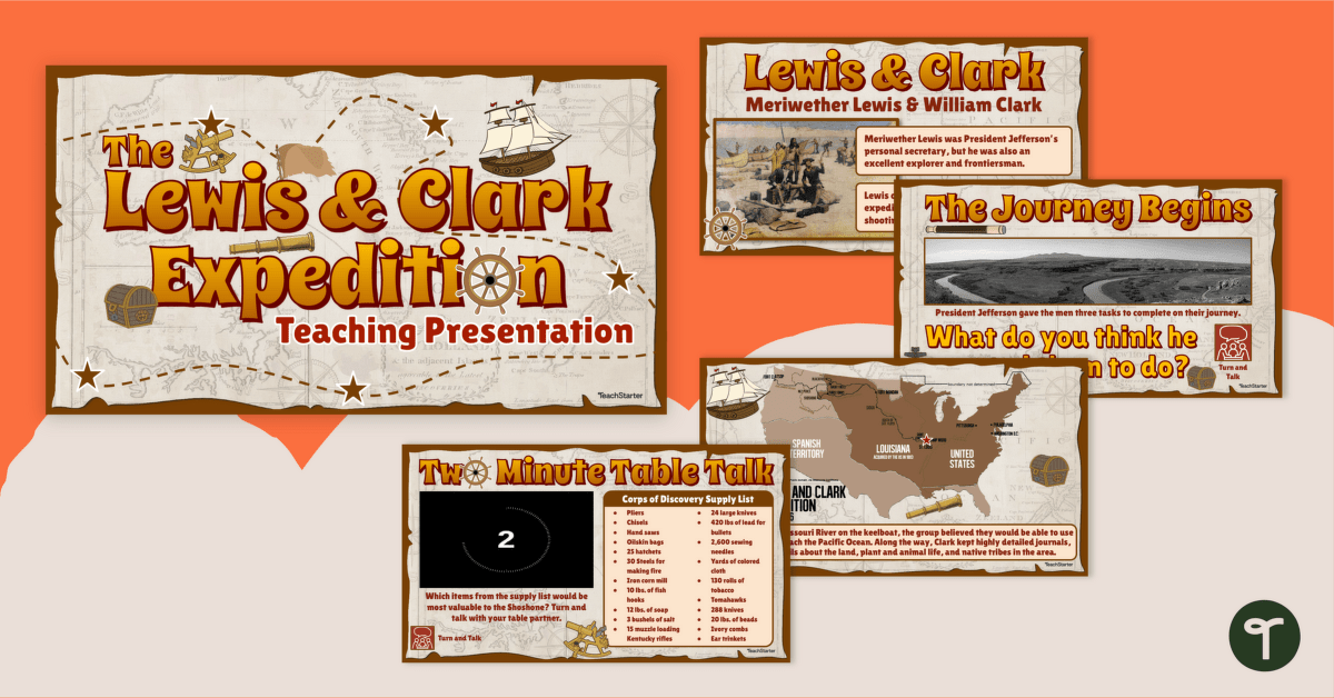 The Lewis and Clark Expedition - Instructional Slide Deck teaching resource