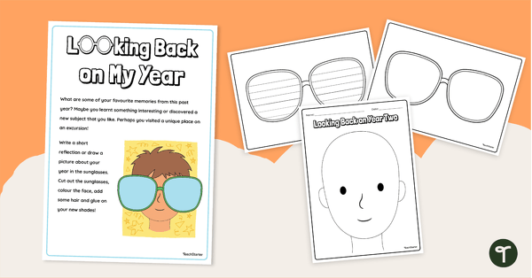 Go to Looking Back on My Year teaching resource