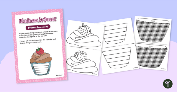 Go to Kindness is Sweet Template teaching resource