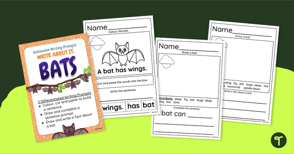 Go to Halloween Writing Prompts - Bats teaching resource