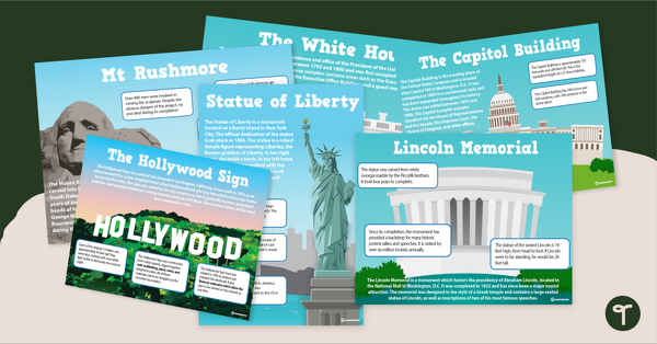 Go to Seven U.S. Landmarks Posters teaching resource