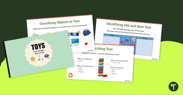Go to Toys - Past, Present and Future PowerPoint teaching resource