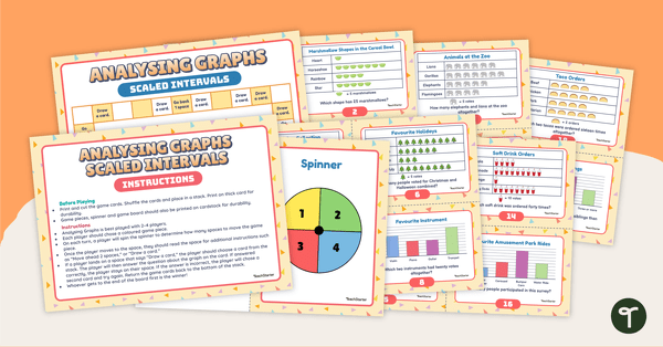 Go to Analysing Graphs (Scaled Intervals) Board Game teaching resource